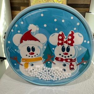 Disney Loungefly Blue Snowman Holiday Bag